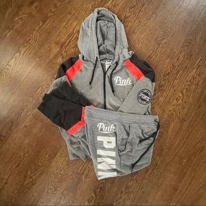 PINK VS Hoodie Jogger Set